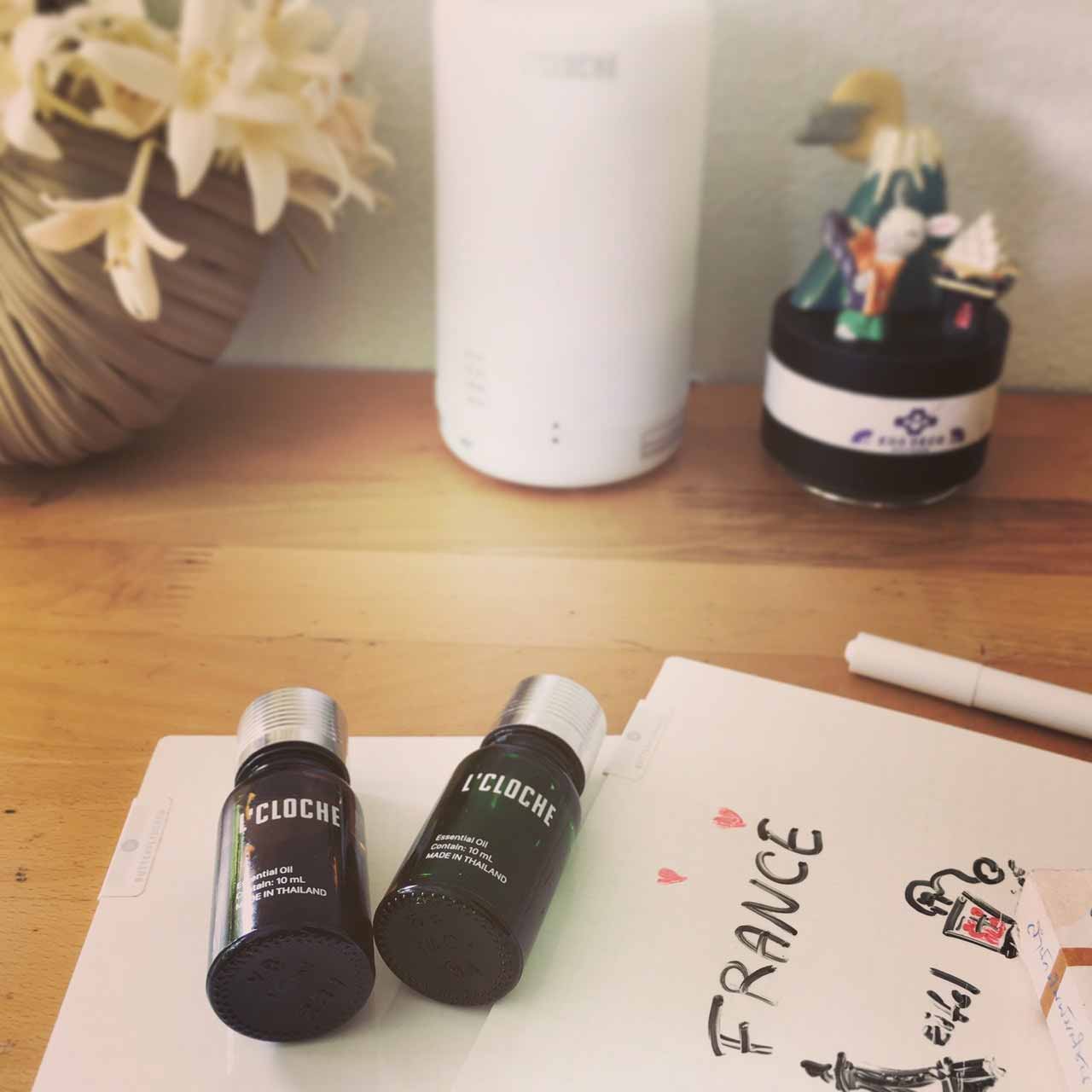 L’CLOCHE Ultrasonic Aroma Diffuser เครื่องอโรม่าใส่น้ำมันหอมระเหย