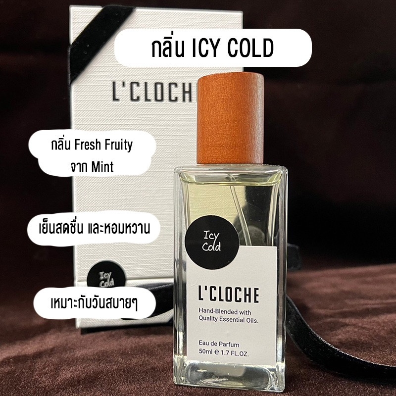 น้ำหอมเย็นฉ่ำ กลิ่น ICY COLD (Lemon Melon Mint)