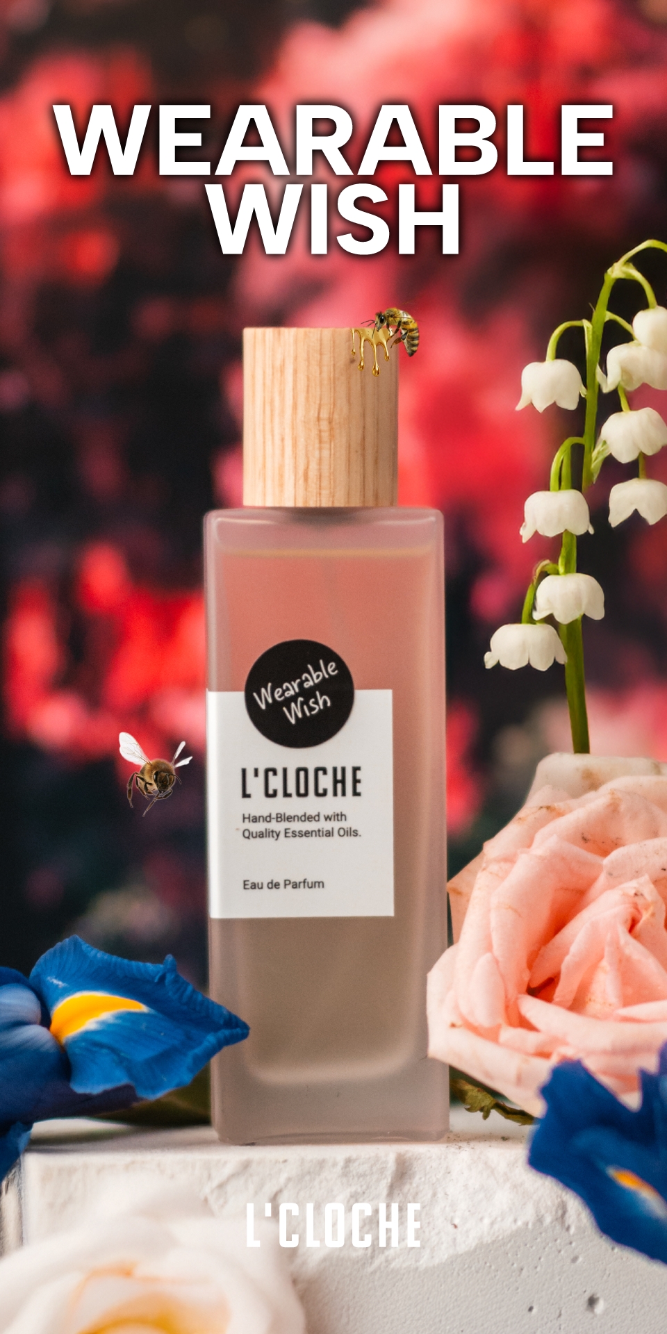 น้ำหอมกุหลาบ กลิ่น WEARABLE WISH